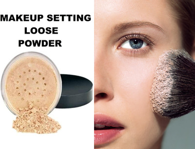 Aylily Ultra Smooth Makeup setting Loose Powder All Set To Go Banana Powder  Compact(Banana, 30 g)