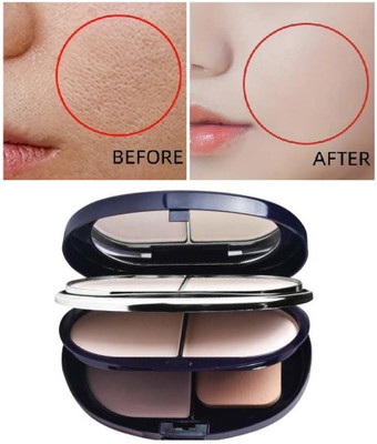 MYEONG 5 in 1 HD Matte Perfect Skin  Compact(Multi Shade, 38 g)