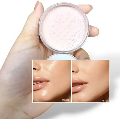 GABBU matte Finish Translucent Loose Powder, Long Lasting Makeup Setting Powder Compact(light ivory, 10 g)