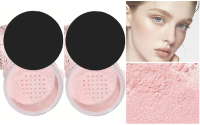 tanvi27 Best Lightweight Buildable Matte Finish, Multi-Use Setting Powder Compact(Candy, 20 g)