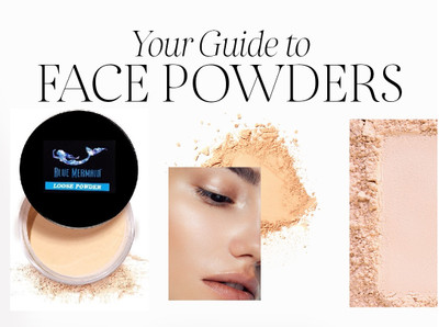 BLUEMERMAID High Definition Loose Face Powder, Soft TOUCH Compact(IVORY, 10 g)