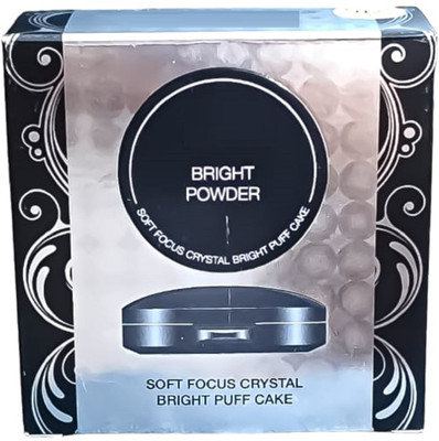Luipui SOFT FOCUS CRYSTAL BRIGHT PUFF CAKE Compact(BEIGE, 12 g)