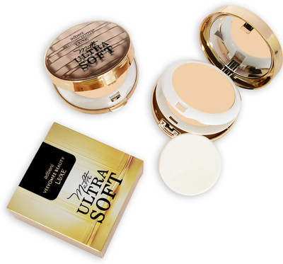 adbeni Ultra Soft Matte Compact Powder | Long-Lasting Oil Control & Smooth Finish Compact(Shade-02, 20 g)