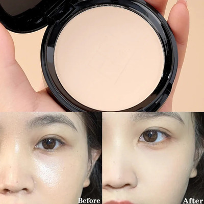 luzimaisa Flawless Pressed Powder, Control Shine & Smooth Complexion Powder Compact(beige, 15 g)