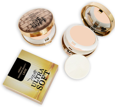 adbeni Ultra Soft Matte Compact Powder | Long-Lasting Oil Control & Smooth Finish Compact(Shade-03, 20 g)