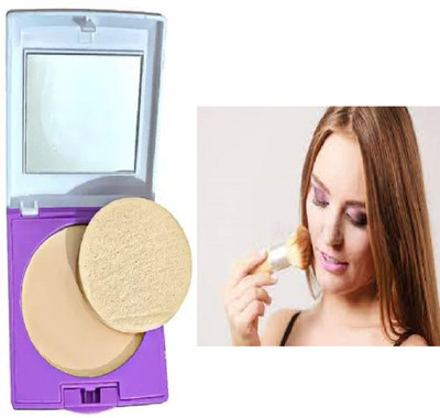 Luipui 15g matte compact powder for face Compact(beige, 15 ml)