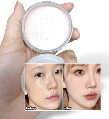 MYEONG Matte Face Powder Compact(Light Ivory, 15 g)