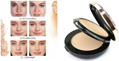 BLUEMERMAID MATTE FINISH 2 IN 1 COMPACT POWDER FOR SKIN BRIGHTENING Compact(IVORY, 20 g)