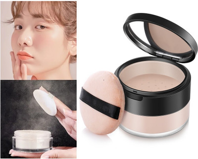 SEUNG FULL COVERAGE MAKEUP SETTING LOOSE POWDER MATTE FINISH Compact(BEIGE, 15 ml)