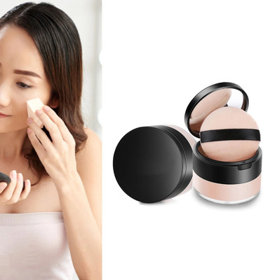 Vyomiris Loose Powder Makeup Setting For Face Compact(BEIGE, 30 g)