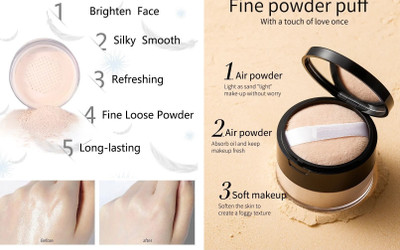 MR.THINDZ Whitening Light Perception Compact Makeup Pressed Powder 117 Compact(ivory, 10 ml)