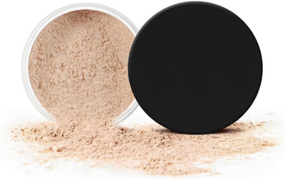 Luster Shine Translucent Setting Loose Powder Sets Makeup All Day Compact(Ivory, 30 g)