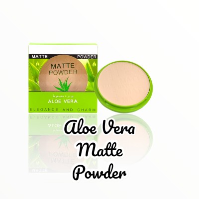 maliao Aloe Vera Matte Powder OIL CONTROL COMPACT ads Elegance and Charm* Compact(Beige, 18 g)