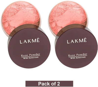 Lakmé Warm Pink Face Powder PO2 Compact (Warm Pink, 80 g)