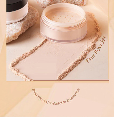 USBK Lightweight Smooth Setting Powder Pore less Long wearing Matte  Compact(NATURAL COLOR, 15 g)
