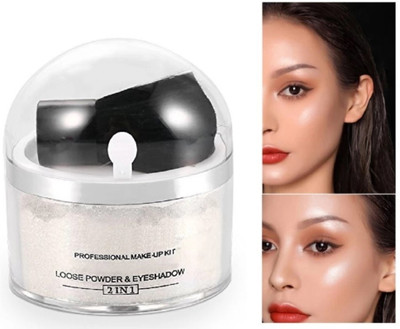GFSU - GO FOR SOMETHING UNIQUE Highlighter Makeup Shimmer Body Glitter Compact(Silver, 10 g)