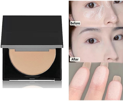 BLUEMERMAID MATTE COMPACT POWDER HIGH PIGMENT FORMULA Compact(BEIGE, 15 ml)