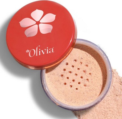 Olivia Skinsync Fixing Powder Compact(Blush Pink, 20 g)