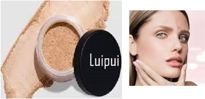 Luipui trending loose powder in beige color pack of 1 Compact(beige, 30 g)