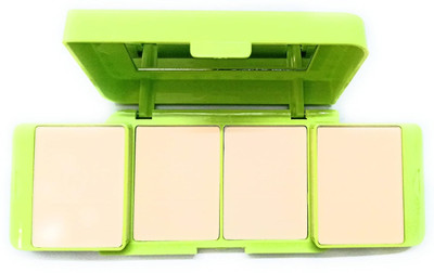 GULGLOW99 Compact powder 5 IN 1 GREEN TEA PROFESSIONAL MAKE UP 5 IN 1 COMPACT POWDER Compact(BEIGE, 50 g)