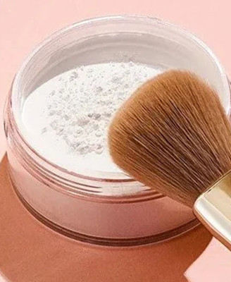 Amaryllis Best Loose Powder Soft Focus Natural Translucent Matte Coverage  Compact(Moon White, 15 g)