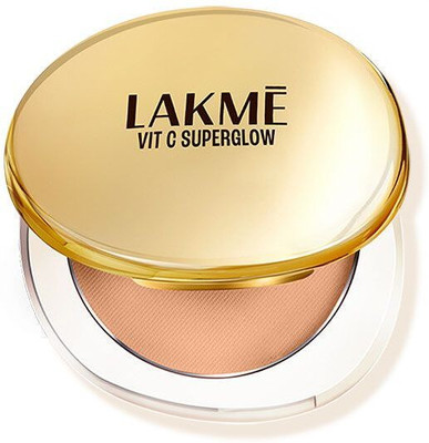 Lakmé Makeup+Skincare VitC Superglow Skin Perfecting Compact Cinnamon30 Compact(Cinnamon, 8 g)