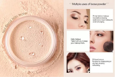 Yuency Glossy Smooth Setting Powder Pore less Long wearing Matte  Compact(BEIGE, 12 g)