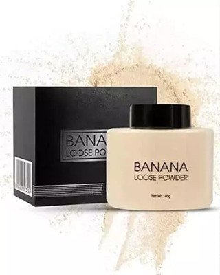 Classyhuda Loose Baking Powder, Banana, Make Up Setting Powder Compact(Beige, 32 g)