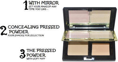 ADJD Matte Finish 3 in 1 Long Lasting 24 Hrs Perfect Skin  Compact(Multi Color, 19.6 g)