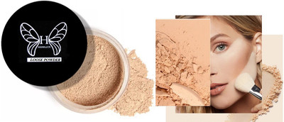 Herrlich PROFESSIONAL LOOK LOOSE POWDER FOR PORE LESS & MATTE FINISH Compact(BEIGE, 15 g)