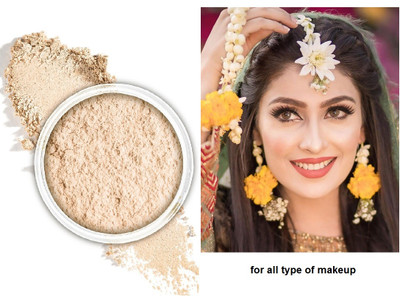 Vyomiris Translucent Loose Setting Powder Smooths Skin Compact(BEIGE, 30 g)