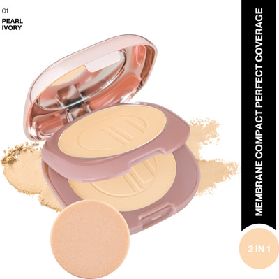 INOUR Membrane Perfect Coverage 2 In 1 Compact(Pearl Ivory, 20 g)