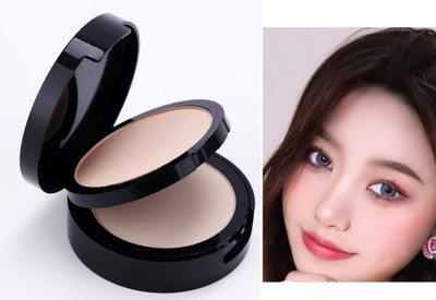 BLUEMERMAID HIGH QUALITY 2 IN 1 COMPACT POWDER FOR FACE MAEKUP Compact(BEIGE, 18 g)