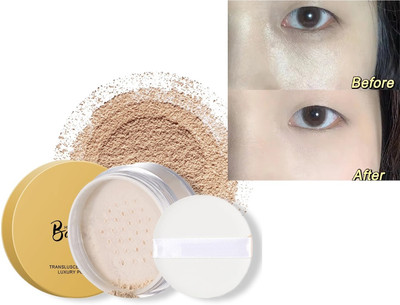 GULGLOW99 Perfecting Radiance for Flawless Skin Translucent Setting Luxury Compact(SOFT IVORY, 15 g)