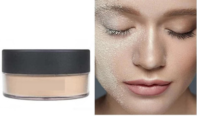 HUZURLU Best Matte loose powder for oily skin  Compact(BEIGE, 12 g)