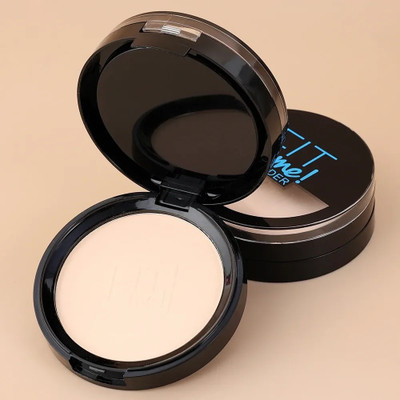 BLUEMERMAID 2 in 1 Compact Powder Silky Smooth Application With Sponge Compact(Beige, 19 g)