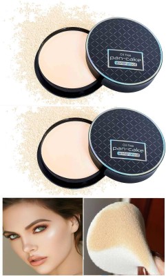 tanvi27 Waterproof & Super Stay Makeup Cream Concealer Ivory Pan Cake Combo Compact(ivory, 30 g)