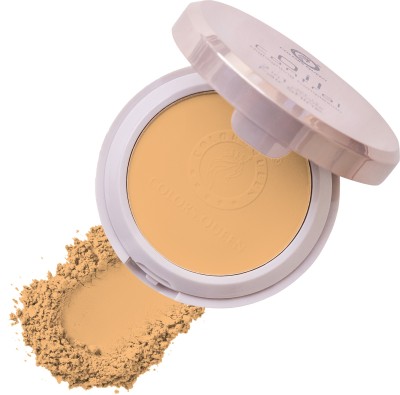COLORS QUEEN 2 in 1 Oil Control Highlighting Complex SPF-15 Compact Powder (03) Compact(Beige, 20 g)