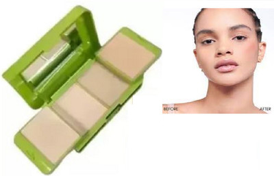 Luipui GREEN TEA SHADING 5 IN 1 COMPACT POWDER Compact(BEIGE, 50 g)