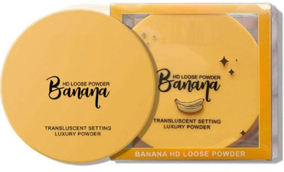 nuvya Banana Loose Powder Collection – Suitable for Daily and Party Use. S1 Compact(ivory, 10 g)