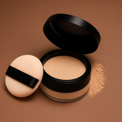 EMRIKA Natural Matte Compact Powder – Long-Lasting Lightweight Face Powder Compact(Beige, 30 g)