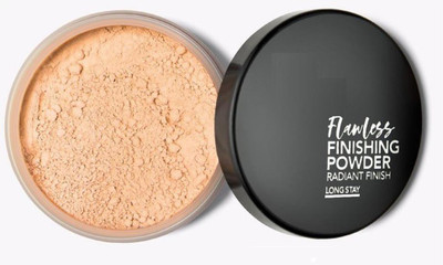 USBK High Definition Ultra Fine Matte Loose Powder  Compact(BEIGE, 20 g)