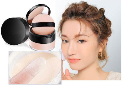 Vyomiris REAL LOOK LOOSE POWDER FOR HIGH COVERAGE MAKEUP Compact(NATURAL, 15 g)