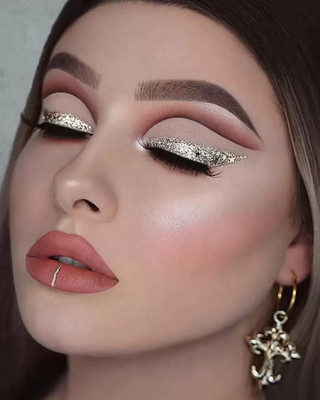 ADJD 3D Face And Body Whitening Shimmer Highlighter Loose Powder(Silver)