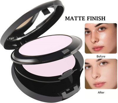 YAWI -in-1 Compact Powder – Matte Finish with Oil Control – Silky Texture Compact(Skin, 43.3 g)