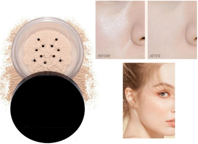 Amaryllis Natural Finish FIne Smooth Finish Setting Powder Compact(ivory, 15 g)