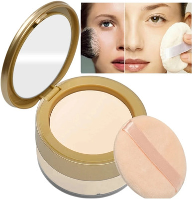 Yuency PERFECT FOR ALL SKIN 2 in 1 Compact Powder  Compact(Banana, 22 g)