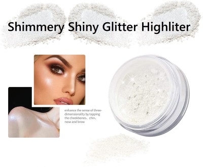 YAWI SHIMMERY SHINY SMOKY WHITE RADIANCE GLITTER HIGHLITER Highlighter(Smoky White)