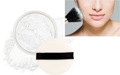 Latixmat MATTE FINISH MAKEUP SETTING LOOSE POWDER ALL SKIN TYPE WHITE COMPACT Compact(Matte Translucent, 10 g)