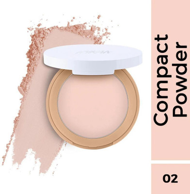 NYKAA All Day Matte Compact Powder - (Vanilla -02) Compact(Vanilla, 8 g)